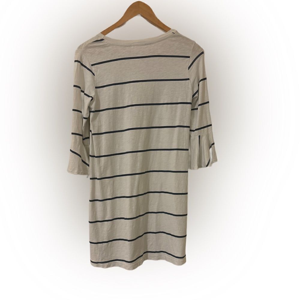 Sundry Bell Sleeve Striped Dress - Picture 2 of 4